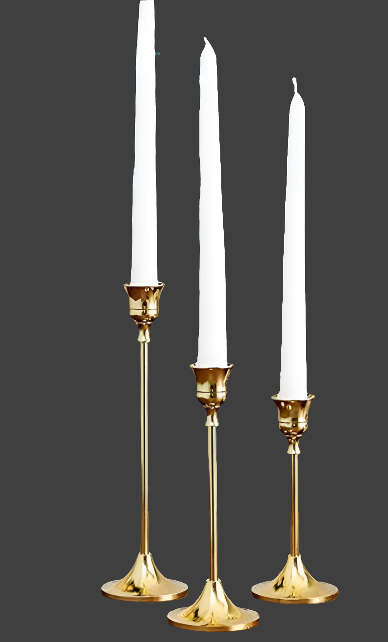 3 pcs candle holders