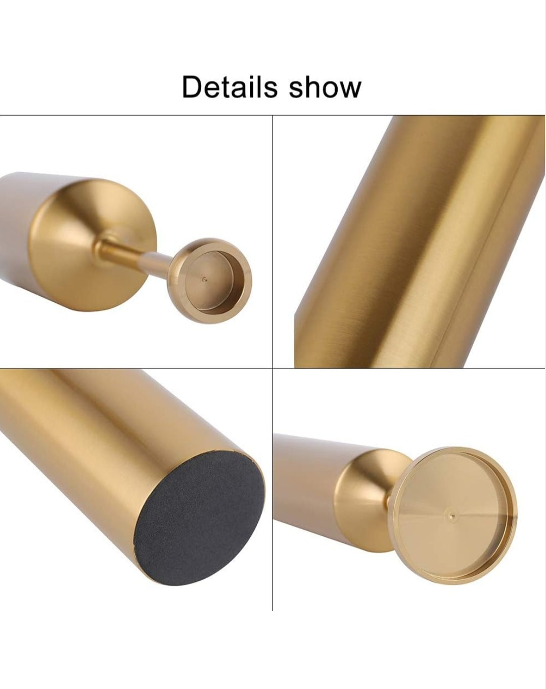 6 pcs candle holder set