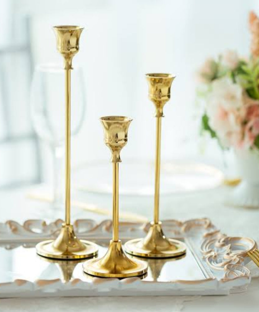 3 pcs candle holders