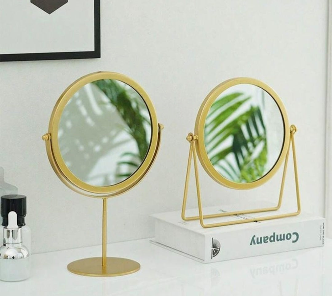 Elegant, Trending designs, Table Top Rotating Vanity Mirror