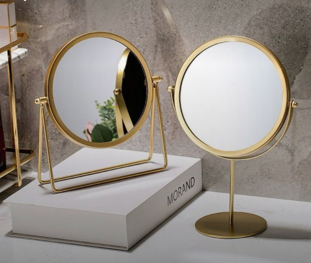 Elegant, Trending designs, Table Top Rotating Vanity Mirror