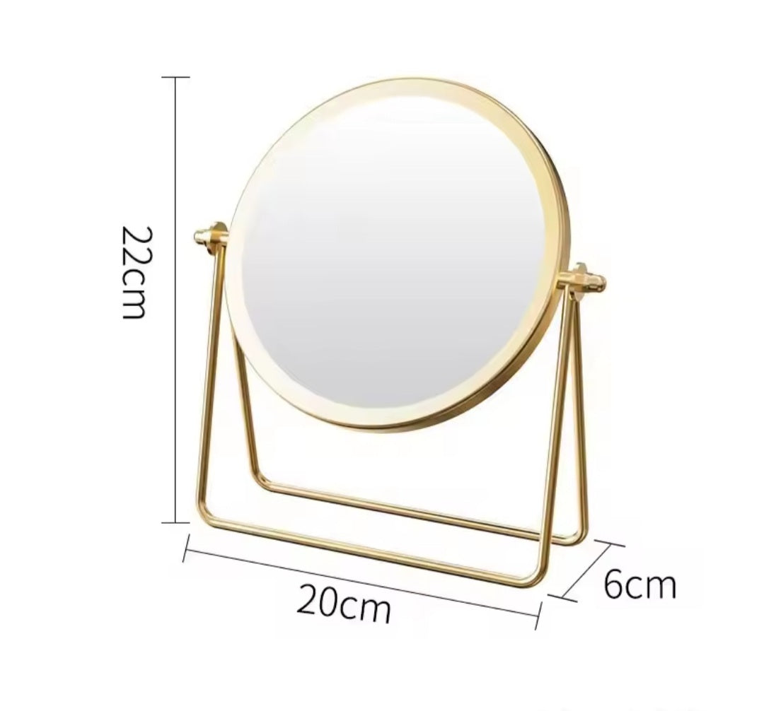 Elegant, Trending designs, Table Top Rotating Vanity Mirror