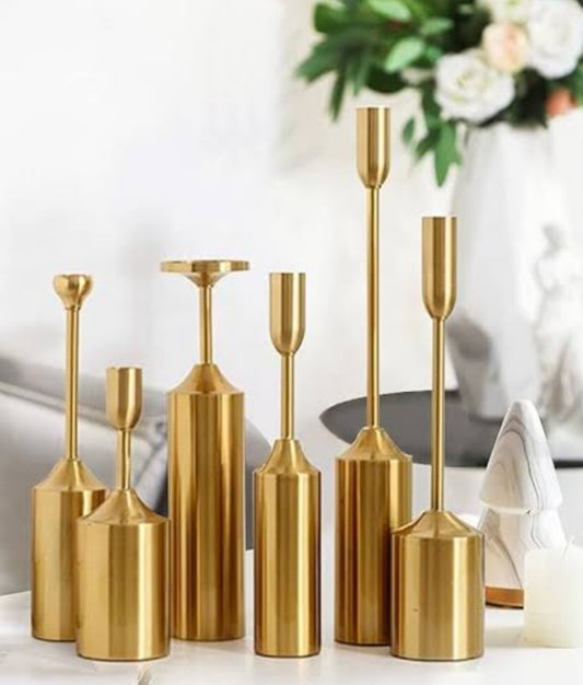 6 pcs  candle holder set